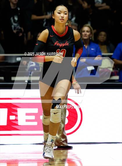 Thumbnail 3 in Cedar Park vs. Argyle (UIL 5A D1 Volleyball Final) photogallery.
