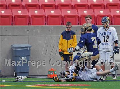 Thumbnail 2 in Bayport-Blue Point vs Shoreham Wading River (Section 11 Class C Final) photogallery.
