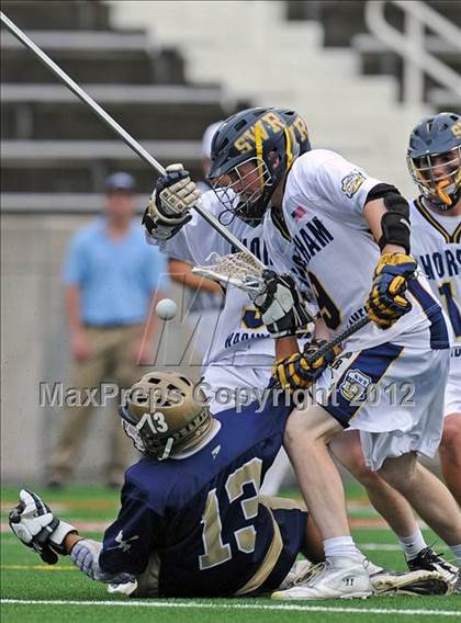 Thumbnail 2 in Bayport-Blue Point vs Shoreham Wading River (Section 11 Class C Final) photogallery.