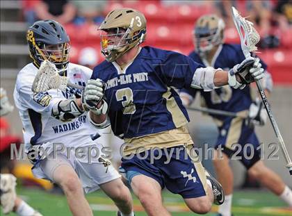Thumbnail 2 in Bayport-Blue Point vs Shoreham Wading River (Section 11 Class C Final) photogallery.