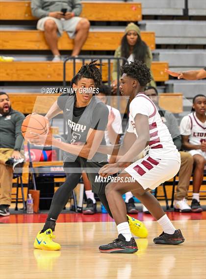Thumbnail 3 in Hebron Christian vs. Gray Collegiate Academy (Longhorn Classic) photogallery.
