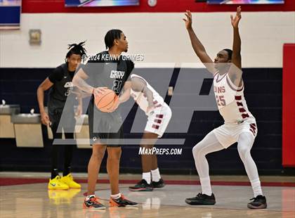 Thumbnail 1 in Hebron Christian vs. Gray Collegiate Academy (Longhorn Classic) photogallery.