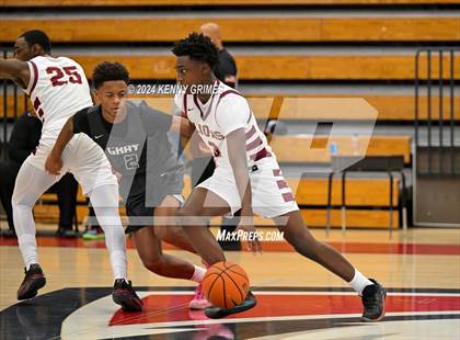Thumbnail 3 in Hebron Christian vs. Gray Collegiate Academy (Longhorn Classic) photogallery.
