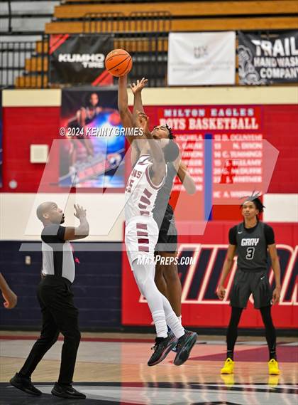 Thumbnail 2 in Hebron Christian vs. Gray Collegiate Academy (Longhorn Classic) photogallery.