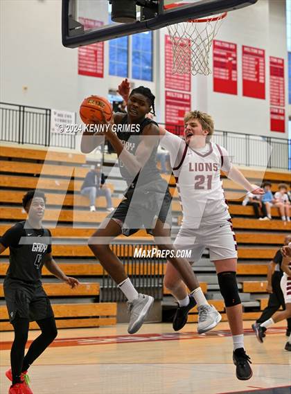 Thumbnail 2 in Hebron Christian vs. Gray Collegiate Academy (Longhorn Classic) photogallery.