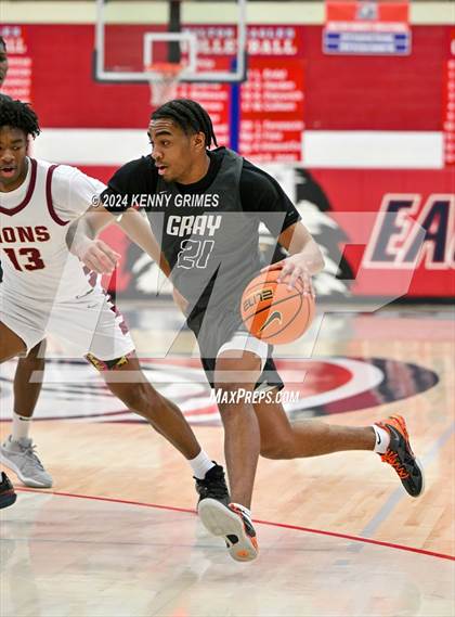 Thumbnail 3 in Hebron Christian vs. Gray Collegiate Academy (Longhorn Classic) photogallery.