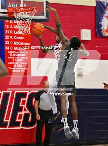 Thumbnail 1 in Hebron Christian vs. Gray Collegiate Academy (Longhorn Classic) photogallery.