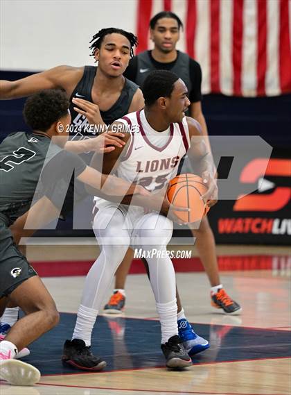 Thumbnail 3 in Hebron Christian vs. Gray Collegiate Academy (Longhorn Classic) photogallery.
