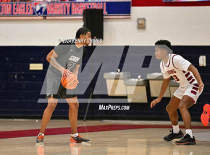 Thumbnail 2 in Hebron Christian vs. Gray Collegiate Academy (Longhorn Classic) photogallery.