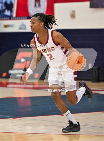 Thumbnail 2 in Hebron Christian vs. Gray Collegiate Academy (Longhorn Classic) photogallery.