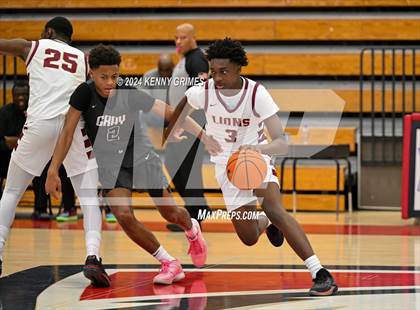Thumbnail 2 in Hebron Christian vs. Gray Collegiate Academy (Longhorn Classic) photogallery.