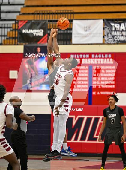 Thumbnail 3 in Hebron Christian vs. Gray Collegiate Academy (Longhorn Classic) photogallery.