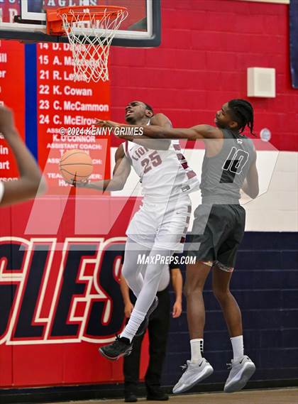 Thumbnail 3 in Hebron Christian vs. Gray Collegiate Academy (Longhorn Classic) photogallery.