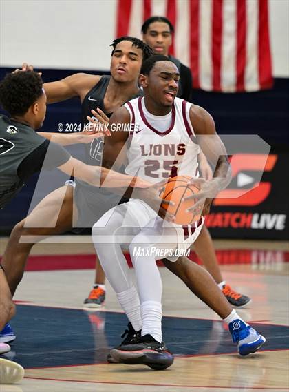 Thumbnail 2 in Hebron Christian vs. Gray Collegiate Academy (Longhorn Classic) photogallery.