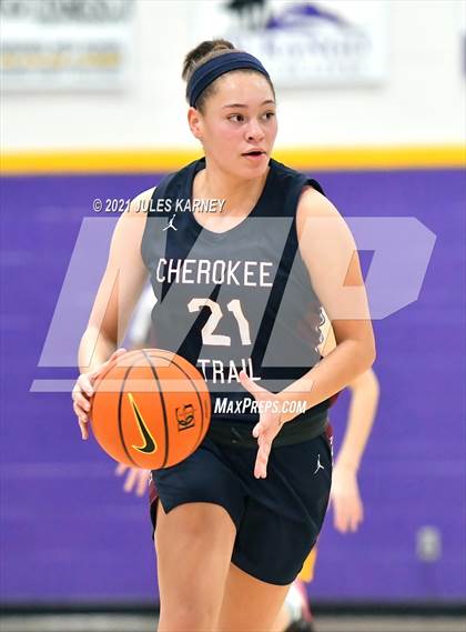 Thumbnail 3 in Cherokee Trail vs Milwaukie High School (Tarkanian Classic) photogallery.