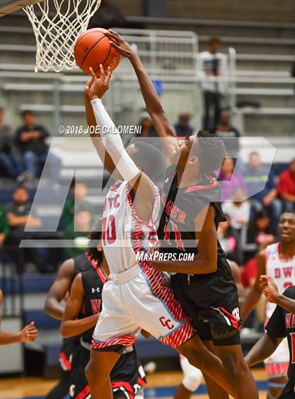 Thumbnail 2 in Carter vs Wagner (South San Boys Basketball Tournament) photogallery.