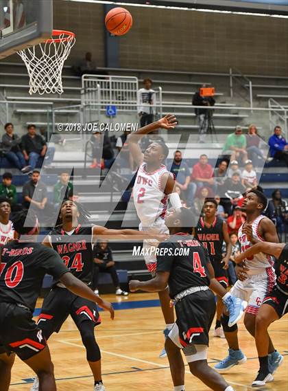 Thumbnail 1 in Carter vs Wagner (South San Boys Basketball Tournament) photogallery.