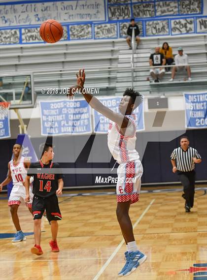 Thumbnail 3 in Carter vs Wagner (South San Boys Basketball Tournament) photogallery.