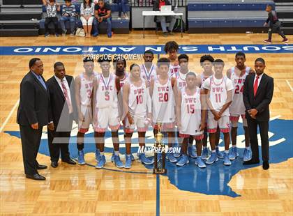 Thumbnail 2 in Carter vs Wagner (South San Boys Basketball Tournament) photogallery.
