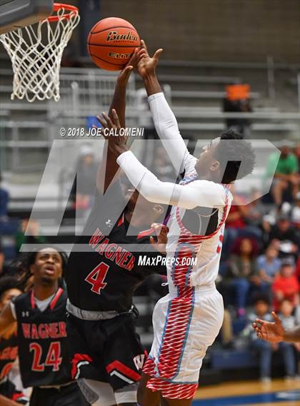 Thumbnail 1 in Carter vs Wagner (South San Boys Basketball Tournament) photogallery.