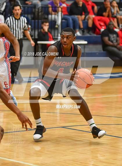 Thumbnail 2 in Carter vs Wagner (South San Boys Basketball Tournament) photogallery.