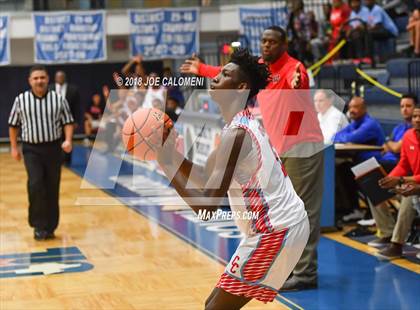 Thumbnail 2 in Carter vs Wagner (South San Boys Basketball Tournament) photogallery.