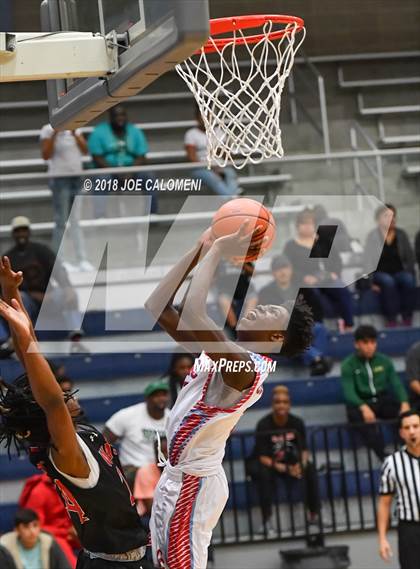 Thumbnail 2 in Carter vs Wagner (South San Boys Basketball Tournament) photogallery.