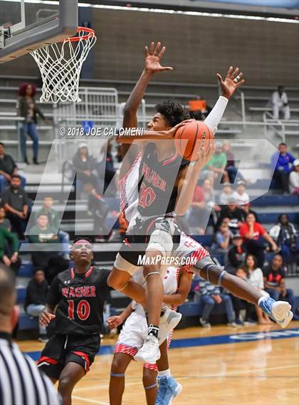 Thumbnail 3 in Carter vs Wagner (South San Boys Basketball Tournament) photogallery.