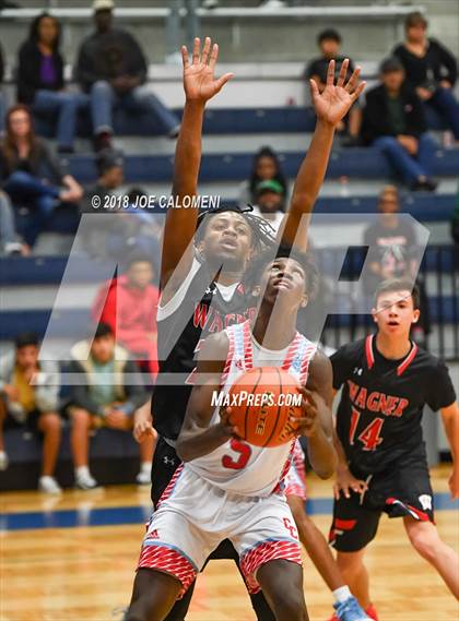 Thumbnail 1 in Carter vs Wagner (South San Boys Basketball Tournament) photogallery.