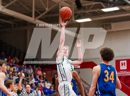Thumbnail 1 in Monrovia vs. Crawfordsville (IHSAA 3A Sectional First Round) photogallery.