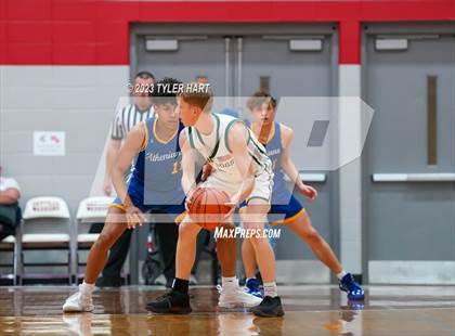 Thumbnail 3 in Monrovia vs. Crawfordsville (IHSAA 3A Sectional First Round) photogallery.