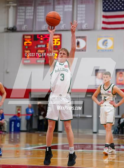 Thumbnail 3 in Monrovia vs. Crawfordsville (IHSAA 3A Sectional First Round) photogallery.
