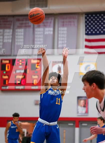 Thumbnail 2 in Monrovia vs. Crawfordsville (IHSAA 3A Sectional First Round) photogallery.