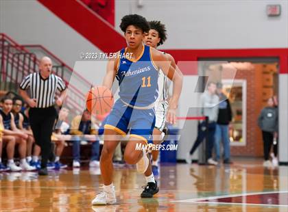 Thumbnail 2 in Monrovia vs. Crawfordsville (IHSAA 3A Sectional First Round) photogallery.