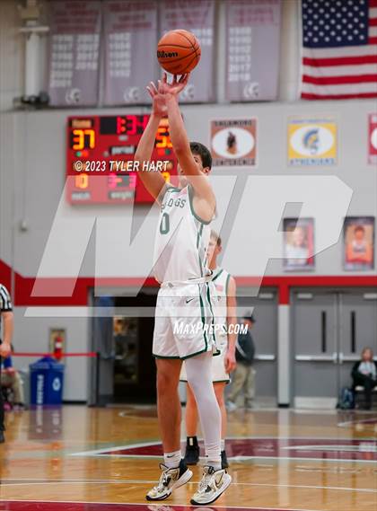 Thumbnail 2 in Monrovia vs. Crawfordsville (IHSAA 3A Sectional First Round) photogallery.