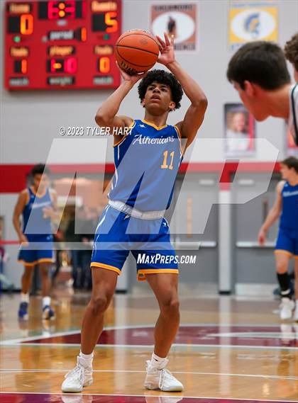 Thumbnail 1 in Monrovia vs. Crawfordsville (IHSAA 3A Sectional First Round) photogallery.