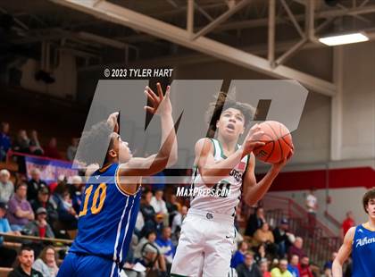 Thumbnail 2 in Monrovia vs. Crawfordsville (IHSAA 3A Sectional First Round) photogallery.