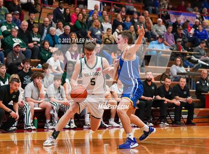Thumbnail 1 in Monrovia vs. Crawfordsville (IHSAA 3A Sectional First Round) photogallery.