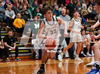 Thumbnail 3 in Monrovia vs. Crawfordsville (IHSAA 3A Sectional First Round) photogallery.