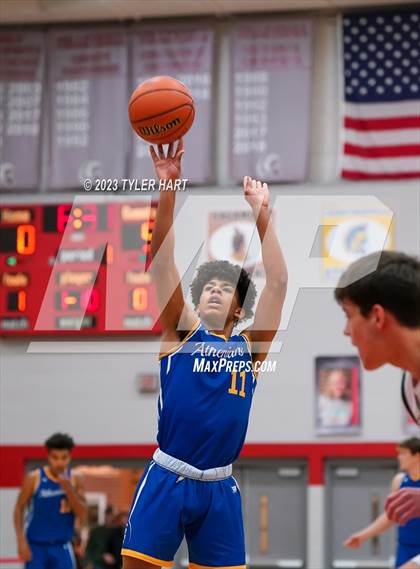 Thumbnail 1 in Monrovia vs. Crawfordsville (IHSAA 3A Sectional First Round) photogallery.