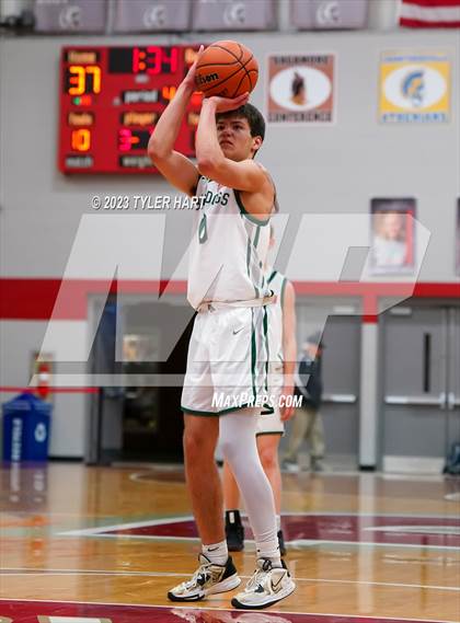 Thumbnail 1 in Monrovia vs. Crawfordsville (IHSAA 3A Sectional First Round) photogallery.