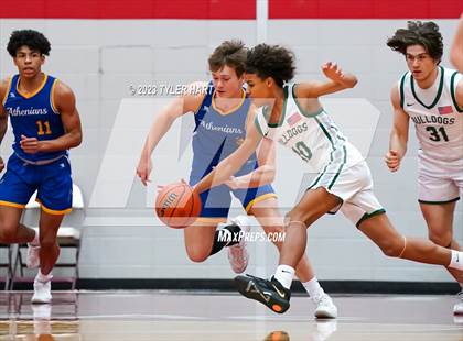 Thumbnail 2 in Monrovia vs. Crawfordsville (IHSAA 3A Sectional First Round) photogallery.