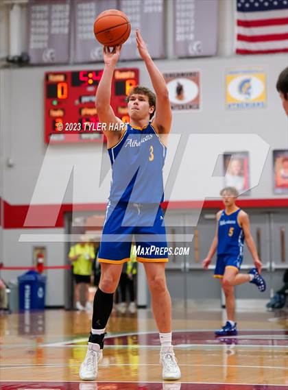 Thumbnail 3 in Monrovia vs. Crawfordsville (IHSAA 3A Sectional First Round) photogallery.