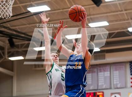 Thumbnail 1 in Monrovia vs. Crawfordsville (IHSAA 3A Sectional First Round) photogallery.