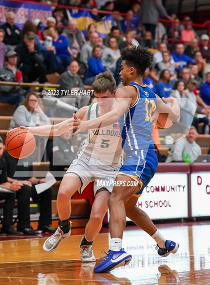 Thumbnail 2 in Monrovia vs. Crawfordsville (IHSAA 3A Sectional First Round) photogallery.