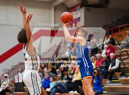 Thumbnail 1 in Monrovia vs. Crawfordsville (IHSAA 3A Sectional First Round) photogallery.