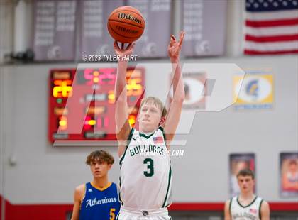 Thumbnail 1 in Monrovia vs. Crawfordsville (IHSAA 3A Sectional First Round) photogallery.
