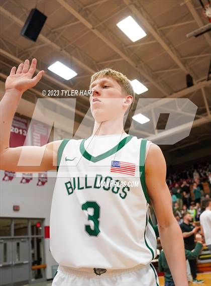 Thumbnail 1 in Monrovia vs. Crawfordsville (IHSAA 3A Sectional First Round) photogallery.