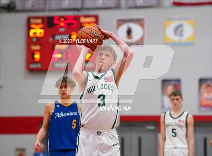Thumbnail 2 in Monrovia vs. Crawfordsville (IHSAA 3A Sectional First Round) photogallery.