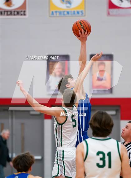 Thumbnail 1 in Monrovia vs. Crawfordsville (IHSAA 3A Sectional First Round) photogallery.